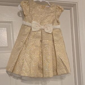 Gymboree Gold Shimmer Dress